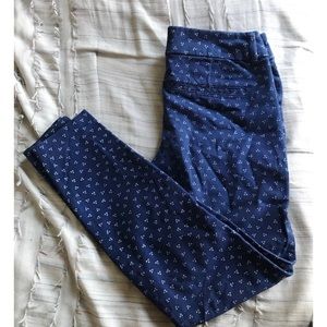 Old Navy Pixie Mid-Rise Ditsy Pants